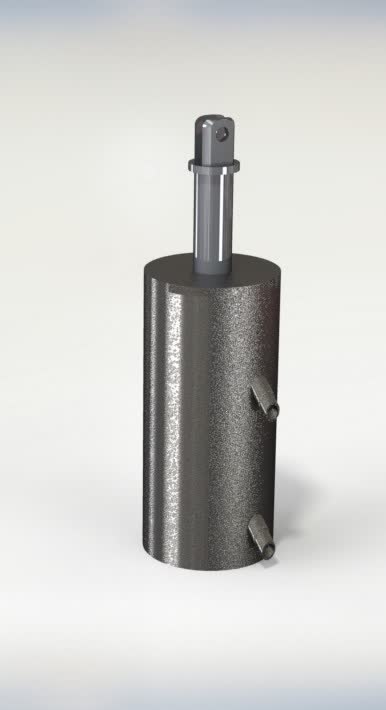 طراحی و مونتاژ کامل سیلندر هیدرولیک صنعتی