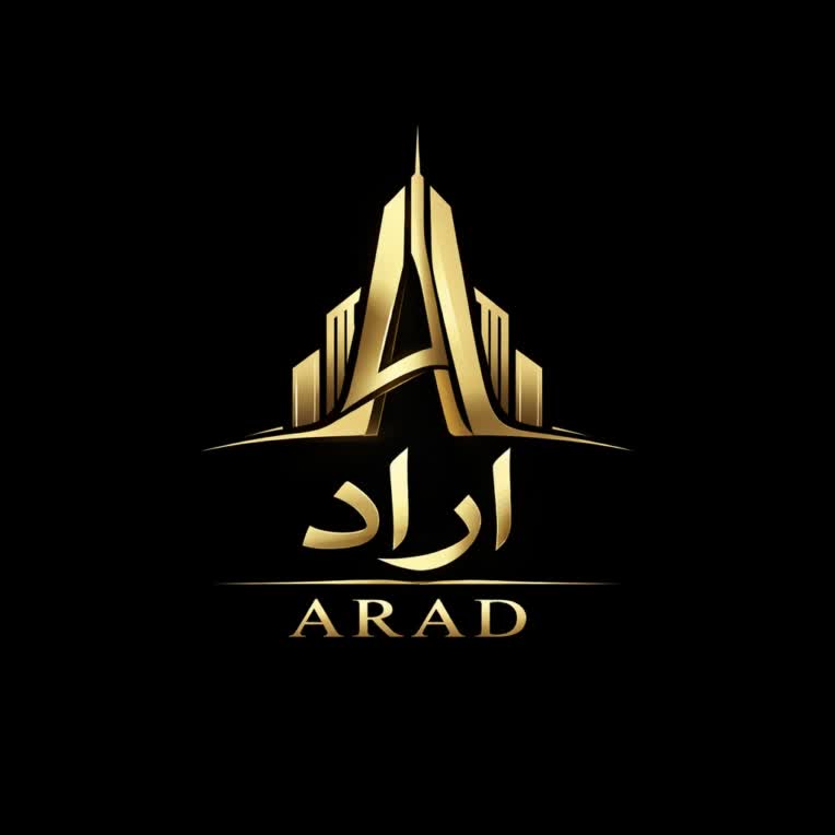 طراحی لوگو بیسیک برای شرکت ساخت ساز آراد