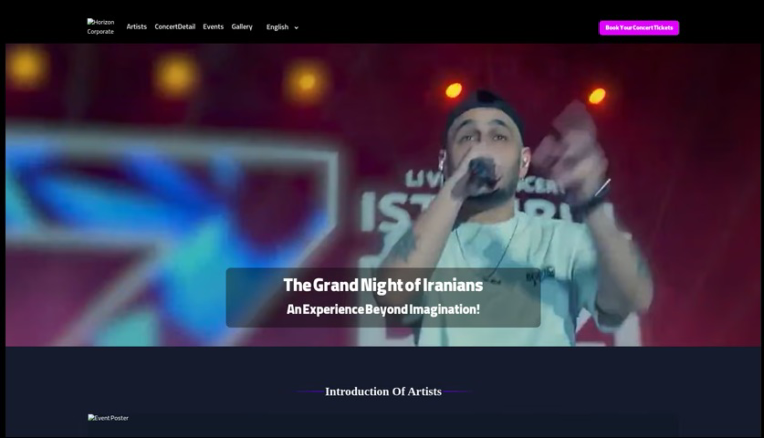 Concert — The Grand Night of Iranians