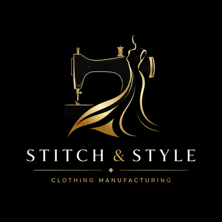 لوگلوگوی لوکس و مینیمال برند پوشاک Stitch & Styleوی تولیدی ل