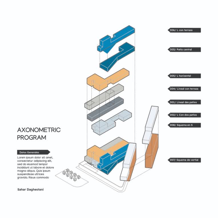 طراحی دیاگرام axonometric program با نرم افزار فتوشاپ