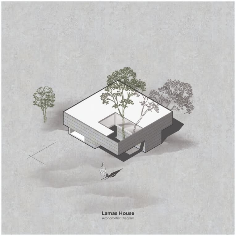 ارائه و تهیه ی تصویرسازی lamas house