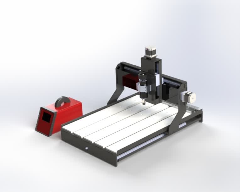 طراحی و ساخت دستگاه فرز CNC رومیزی
