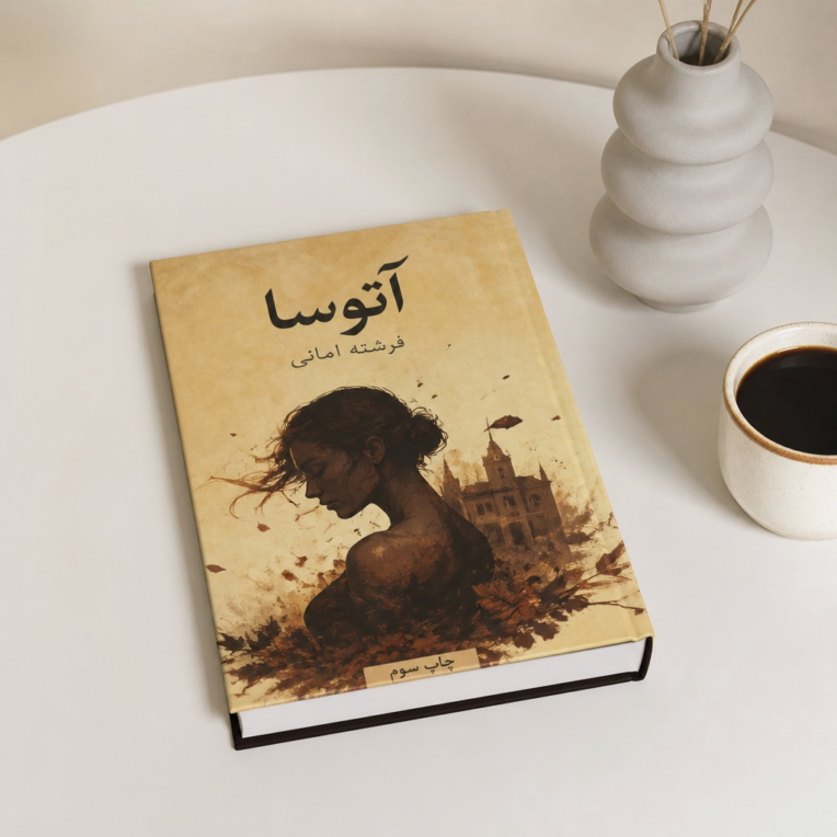 پوستر حرفه‌ای تبلیغاتی محصول کتاب