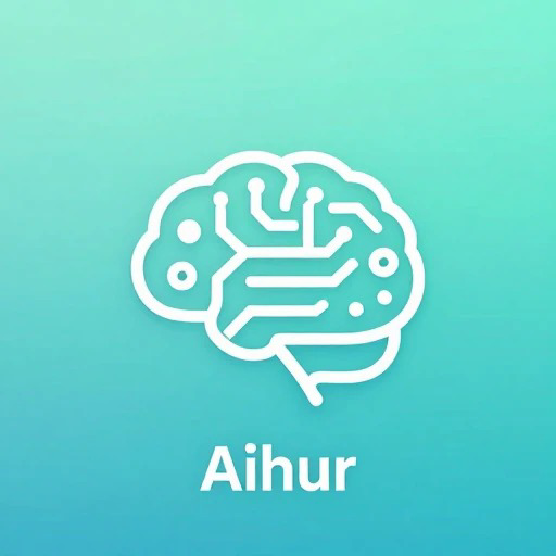 طراحی لوگوی ساده برای آپ هوش مصنوعی