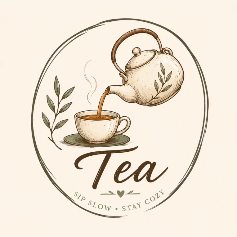 Logo Design for Cafe Tea /طراحی لوگو برای کافه تی