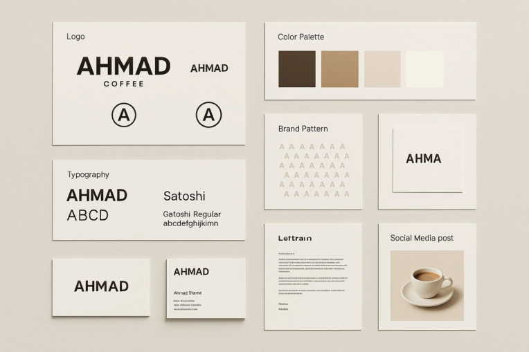 طراحی هویت بصری کامل برند (Brand Identity Design)