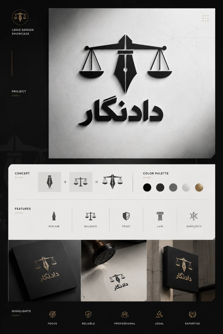 هویت بصری دادنگار – لوگوی رسمی