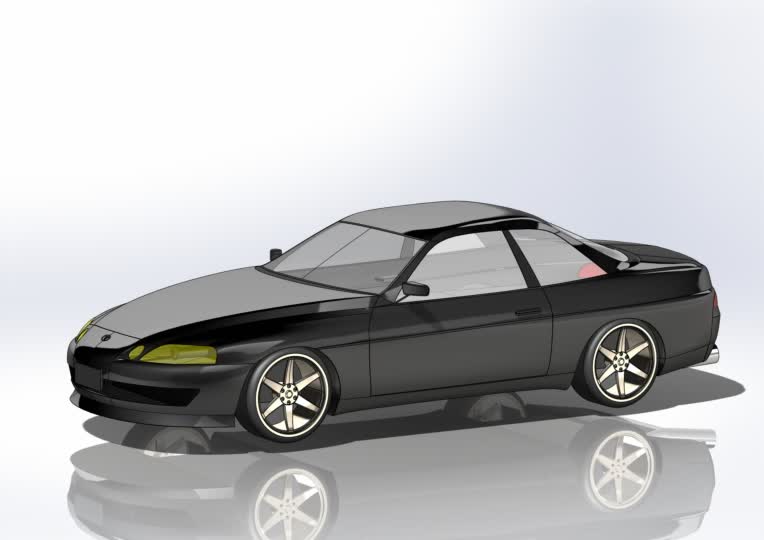 طراحی خودرو در سالیدورک (SOLIDWORKS)