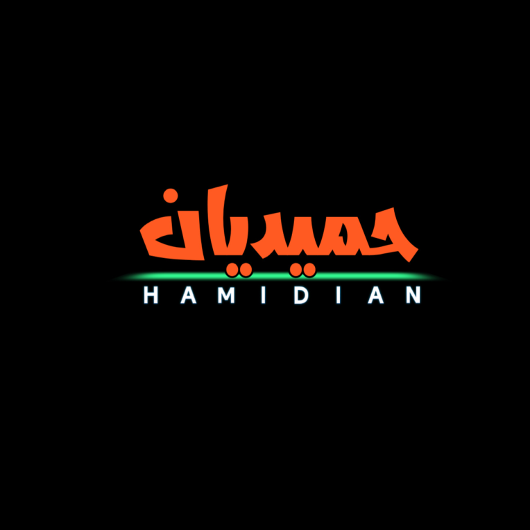 لوگو تایپ جذاب و با رنگ سه بعدی
