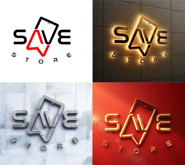 لوگو موبایل فروشی   SAVE STORE