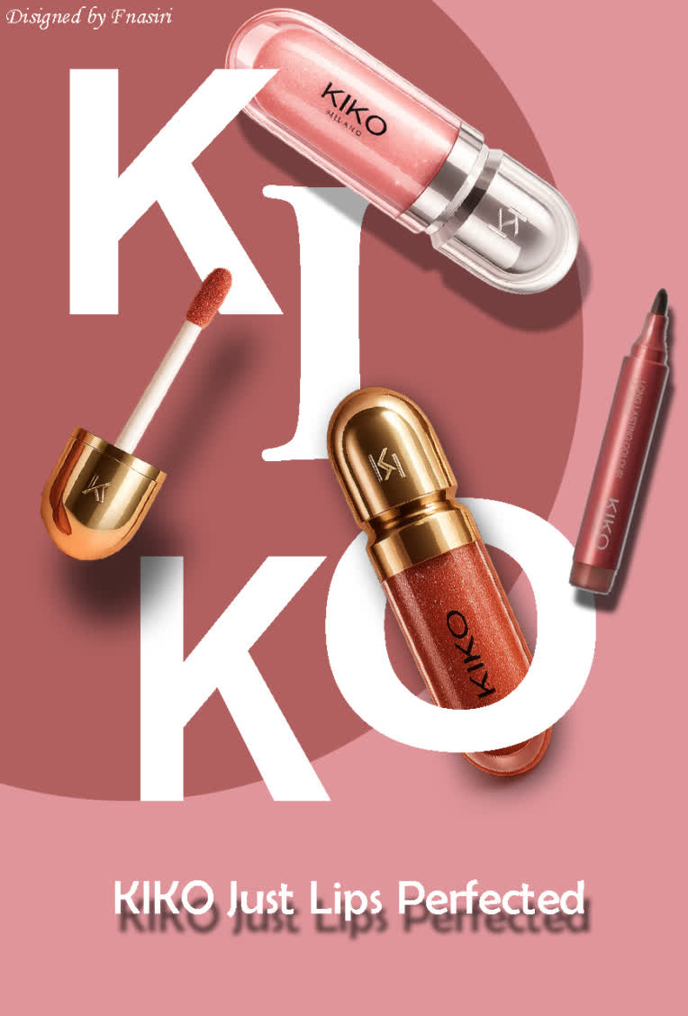 نمونه کار طراحی پوستر تبلیغاتی برای برند kiko