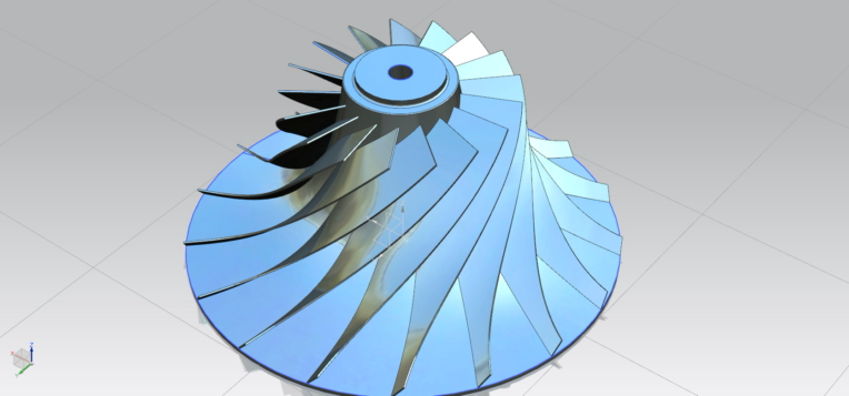 ایمپلر کمپرسور گریز از مرکز ( Centrifugal impeller compressor)