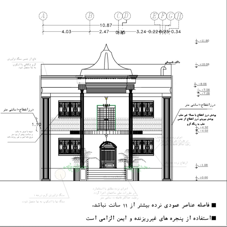 طراحی پلان فاز یک و دو معماری  _پروژه های دانشجویی_پروژه های تکمیلی نظام