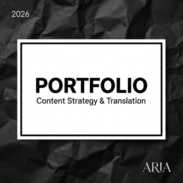 Content Strategy & Translation