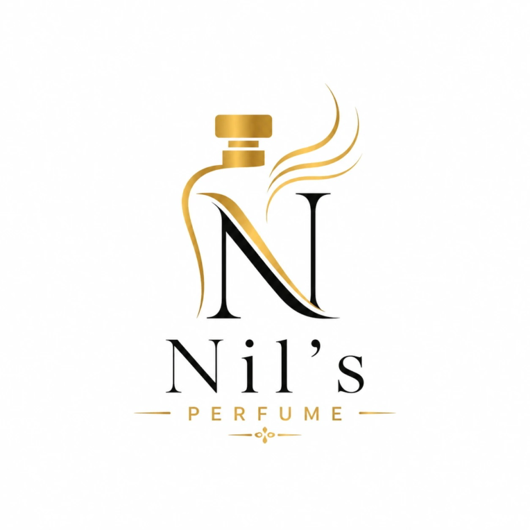 طراحی لوگوبرای عطروادکلن با اسم برندNil’s Perfume