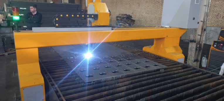 دستگاه  CNC PLASMA FLAME  برش فلزات
