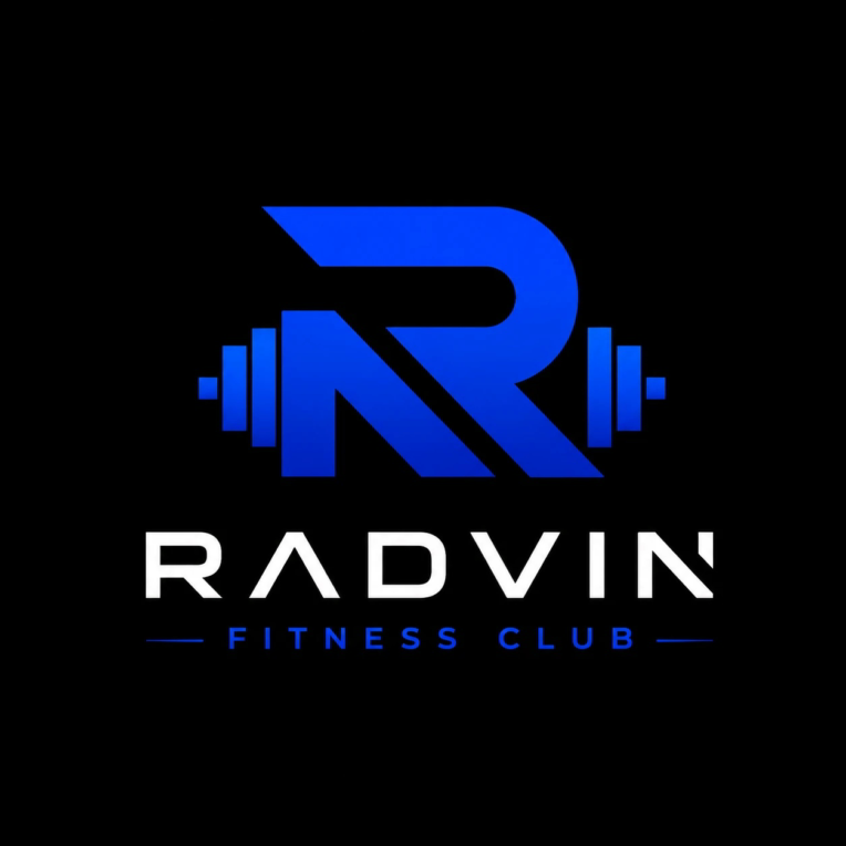 لوگو باشگاه بدنسازی Radvin fitness club