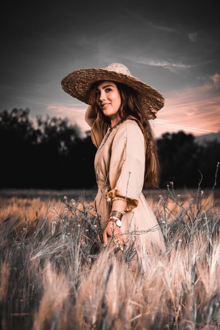 عکاسی مدل (مدلینگ) - پرتره - پرتره و مدل در طبیعت