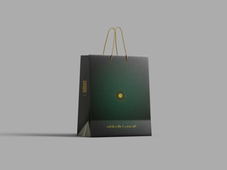طراحی ظاهری اختصاصی بگ برند طلا