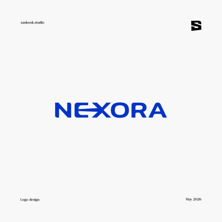طراحی لوگو برای شرکت" nexora Ai"
