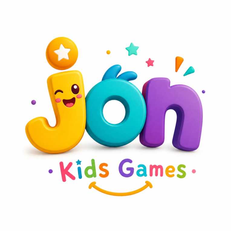 لوگوی فانتزی کودکانه به اسم jon