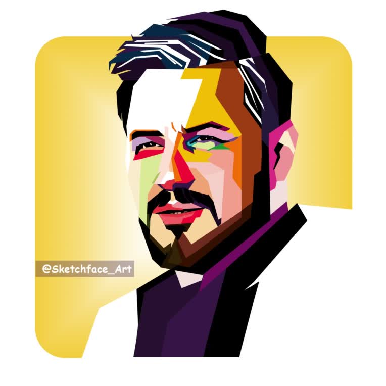 طراحی چهره با فتوشاپ به سبک Wpap