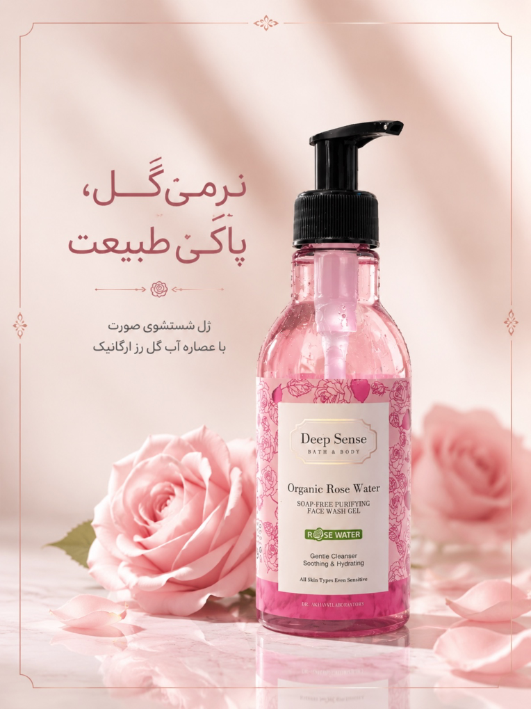 طراحی پوستر تبلیغاتی برای فیس واش