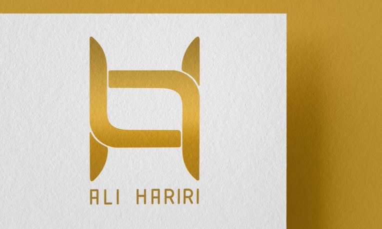 طراحی لوگوی شخصی برند با ترکیب حروف a و H