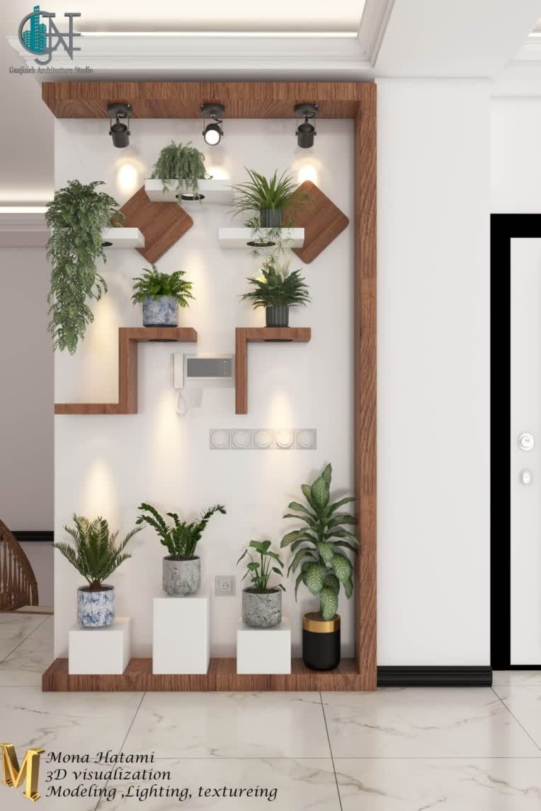 طراحی دیوار سبز یا green wallو...