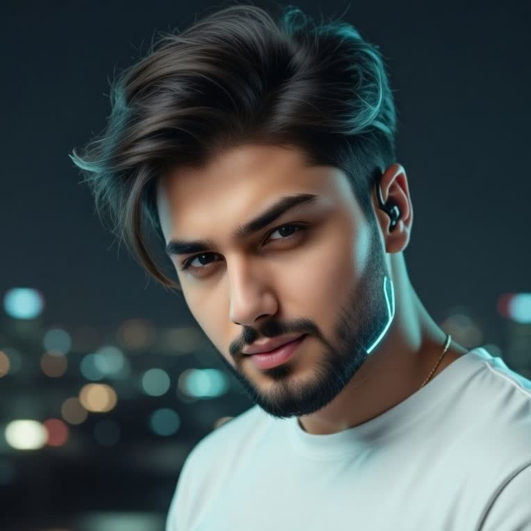 طراحی یک پروفایل با عکس فرد...