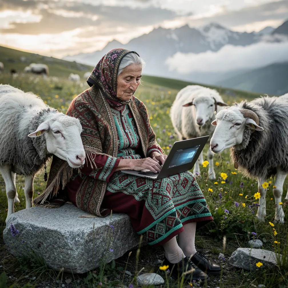 تلفیق تکنولوژی ، طبیعت ، فرهنگ