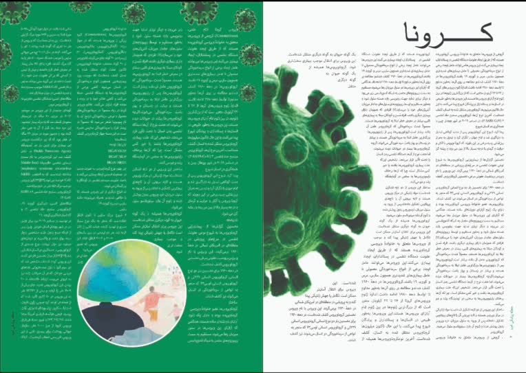 طراحی مجله با موضوعات و عناوین مختلف