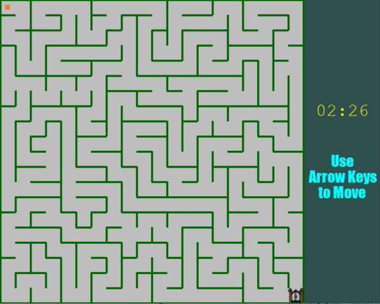 🎮  بازی فکری ماز  (Maze  Game)  ✨