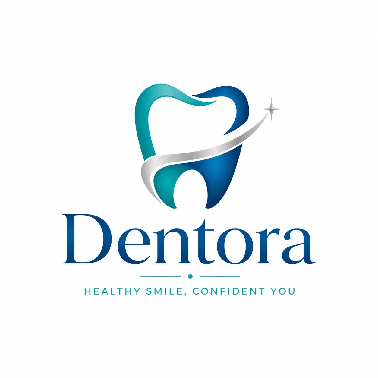 طراحی هویت بصری و فرم نسخه پزشکی برای کلینیک دندانپزشکی Dentora