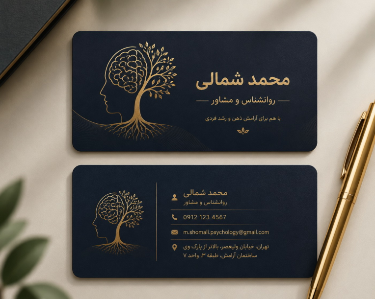 طراحی کارت ویزیت در حوزه های متفاوت