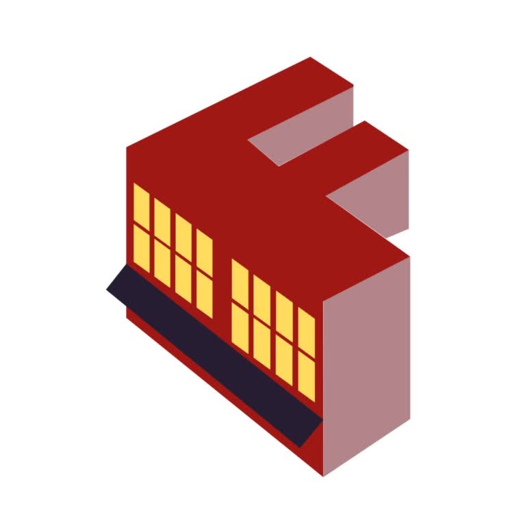 طراحی لوگوی ایزومتریک و مفهومی (Isometric & Conceptual Logo Design)