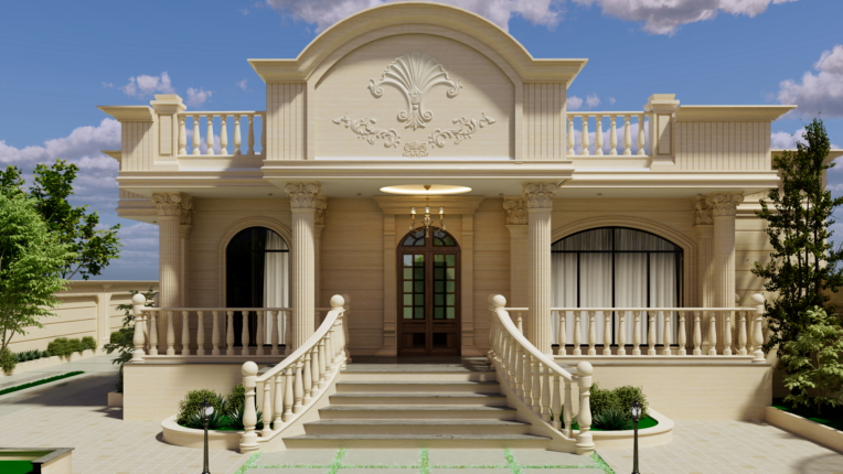 طراحی نما کلاسیک در استان فارس