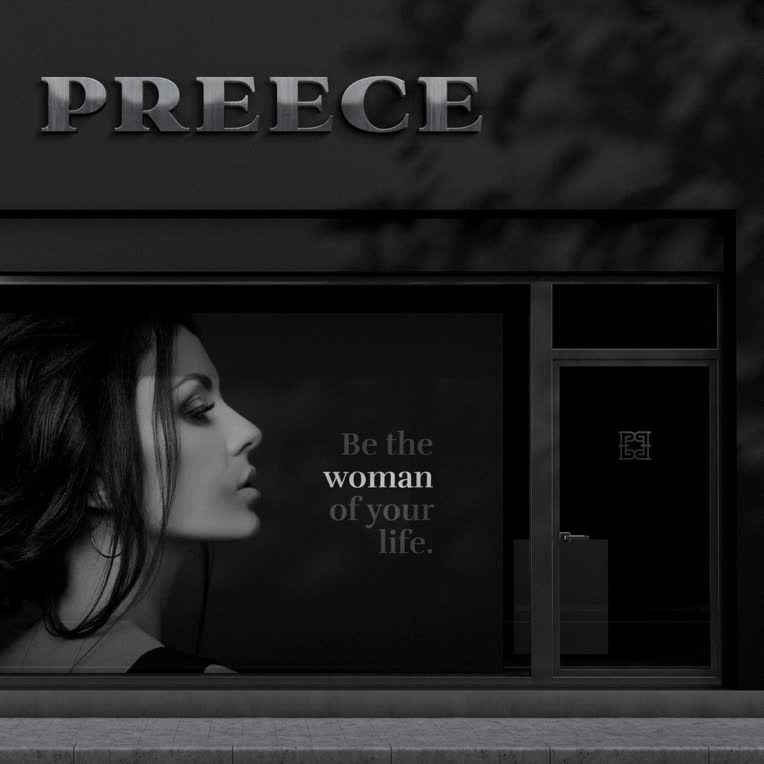 طراحی لوگو و هویت برند Preece در امارات