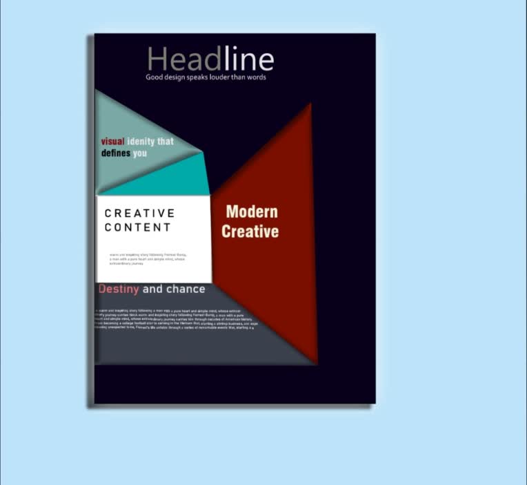 طراحی جلد کاتالوگ / Adobe indesign