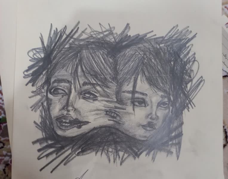 طراحی کاراکتر به سبک سیاه قلم و سایه
