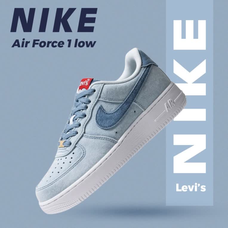 طراحی پوستر کتونی نایک air force 1