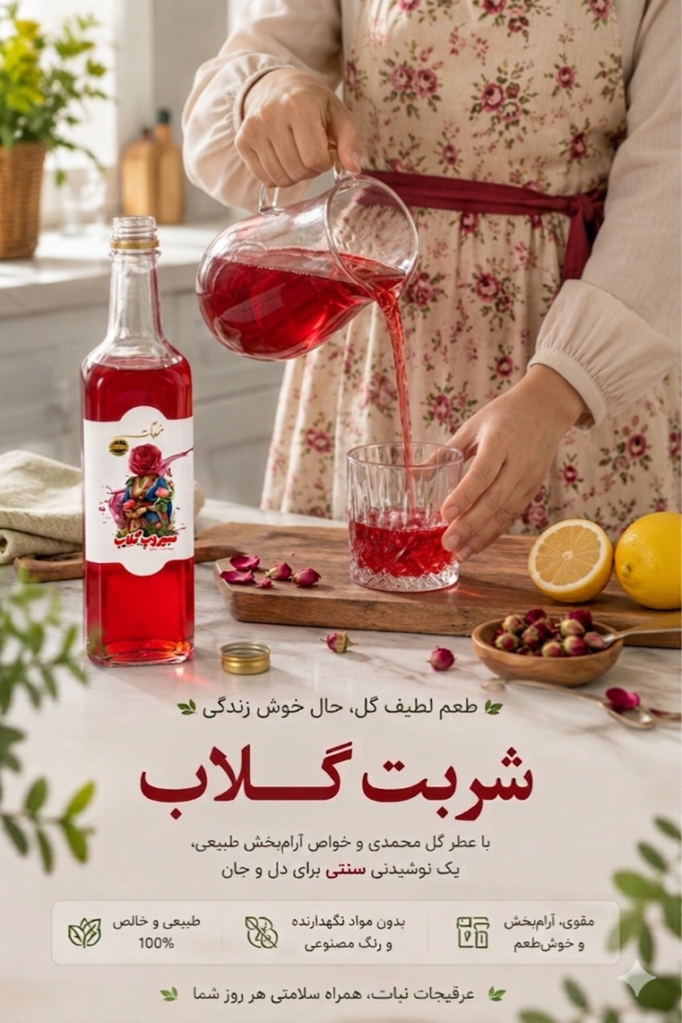 طراحی پوستر با هوش مصنوعی برای معرفی محصول