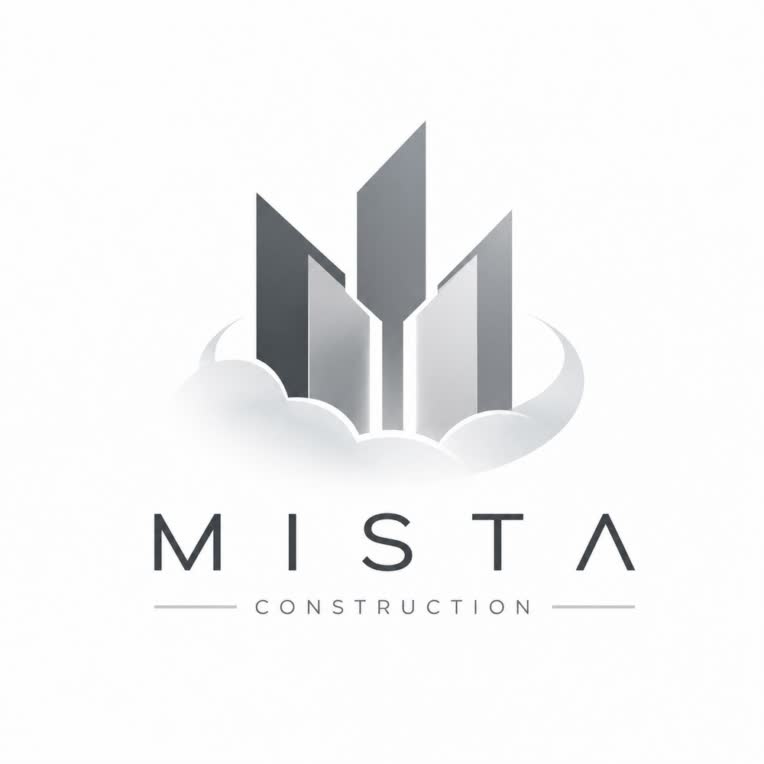 طراحی لوگو و بنر شرکت ساختمانی به اسم MISTA