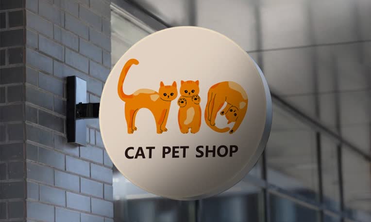 طراحی هویت بصری   Mio Pet Shop