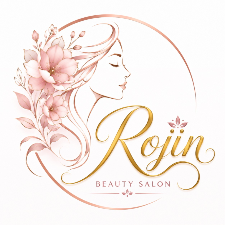 طراحی لوگو برای سالن آرایشی زنانه رژوین