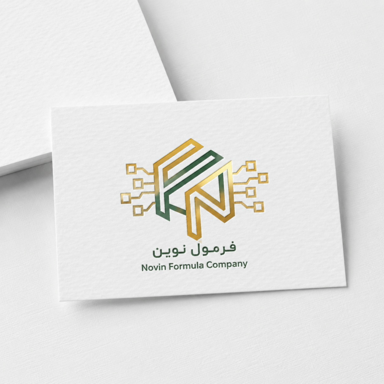 طراحی لوگو شرکت محصولات شیمیایی فرمول نوین