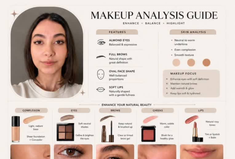 ساخت Makeup Analysis Guide ( آنالیز میکاپ)