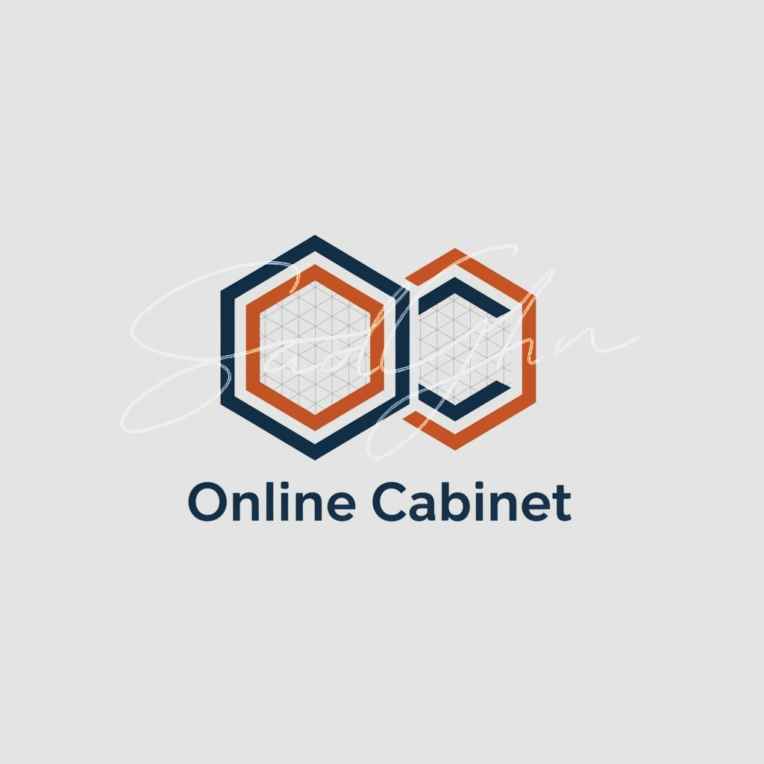 طراحی لوگو _ لوگو _ لوگوتایپ _لوگو اختصاصی کابینت آنلاین
