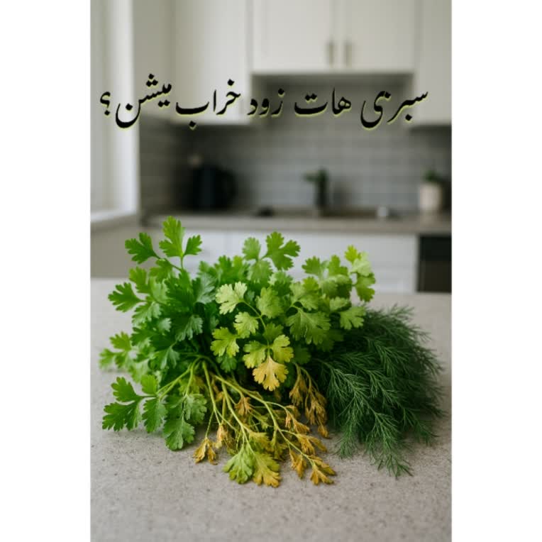 ترفند نگهداری و تازه ماندن سبزیجات